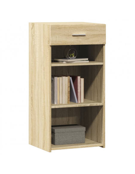Credenza Rovere Sonoma 45x42,5x93 cm in Legno Multistrato