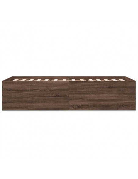 Giroletto Rovere Marrone 90x190 cm in Legno Multistrato