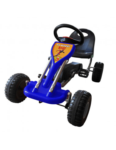 Go Kart a Pedali Blu