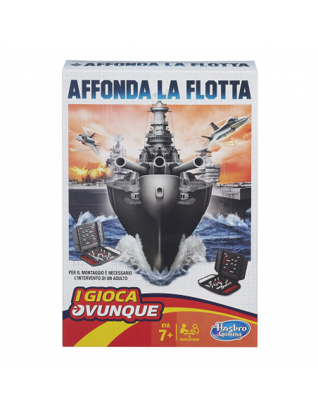 Hasbro Gaming Affonda la Flotta - Travel (gioco in scatola, Gaming)