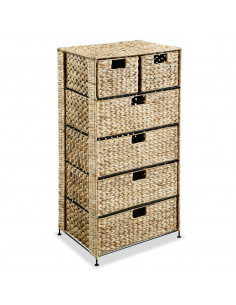 Armadietto Portaoggetti 6 Cesti 47x37x100 cm Giacinto d'Acqua 2