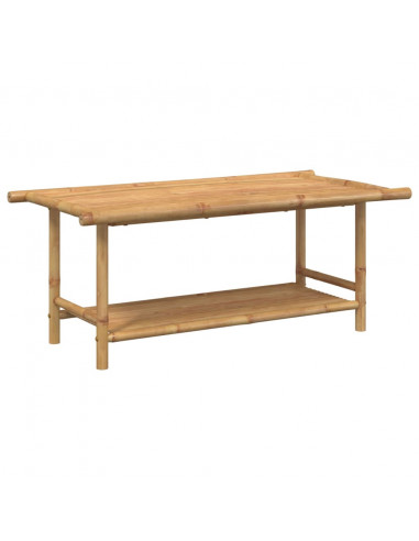Tavolino da Salotto 110x55x45 cm in Bambù