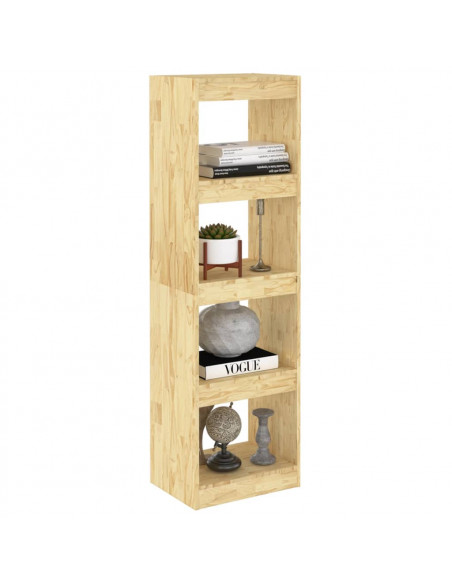 Libreria/Divisorio 40x30x135,5 cm Legno Massello di Pino
