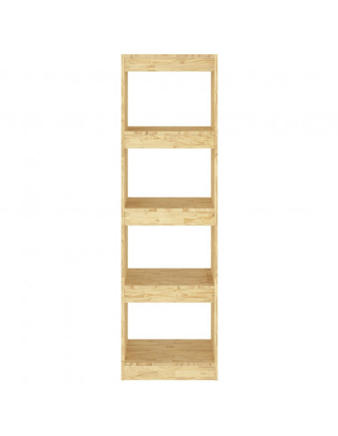 Libreria/Divisorio 40x30x135,5 cm Legno Massello di Pino