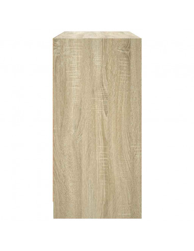 Credenza Rovere Sonoma 102x37x75,5 cm in Legno Multistrato
