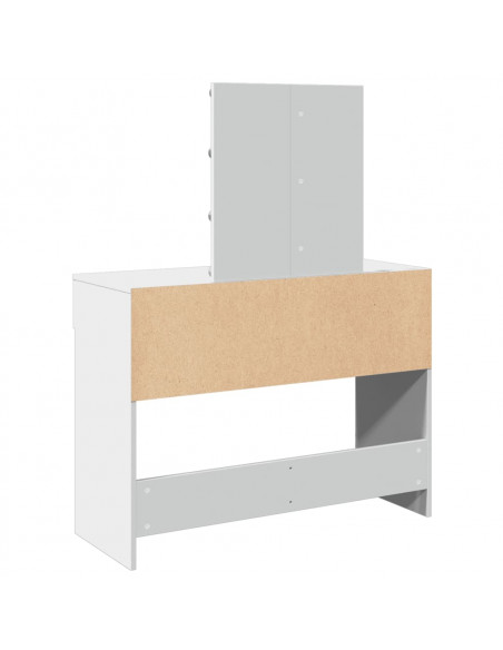 Toeletta con LED Bianco 100x40x130 cm