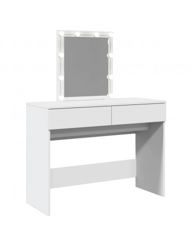 Toeletta con LED Bianco 100x40x130 cm