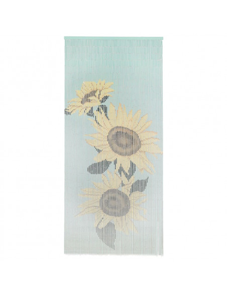 Tenda Antimosche per Porte in Bambù 90x200 cm