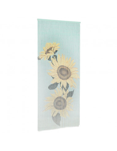 Tenda Antimosche per Porte in Bambù 90x200 cm