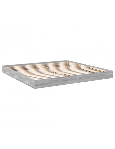 Giroletto Grigio Sonoma 200x200 cm in Legno Multistrato