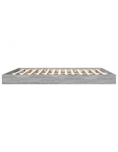 Giroletto Grigio Sonoma 200x200 cm in Legno Multistrato