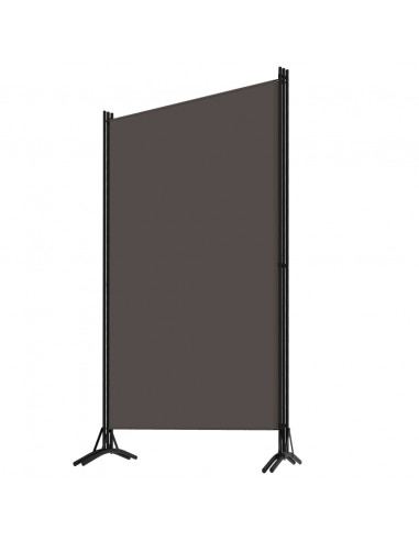 Paravento a 3 Pannelli Antracite 260x180 cm