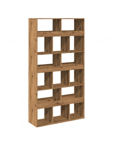 Libreria Rovere Artigianale 100x33x187,5cm in Legno Multistrato