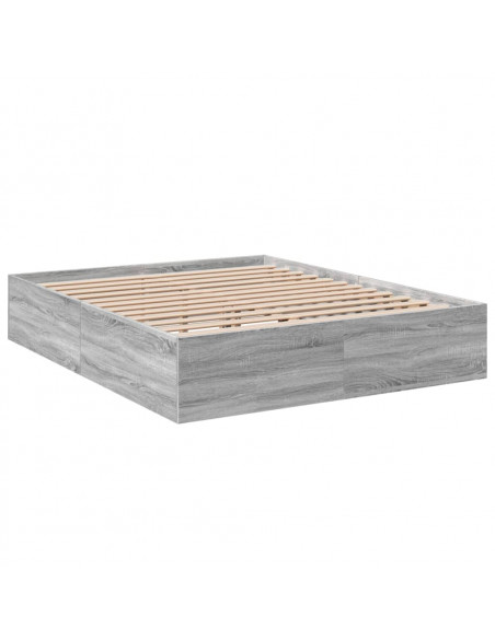Giroletto Grigio Sonoma 160x200 cm in Legno Multistrato