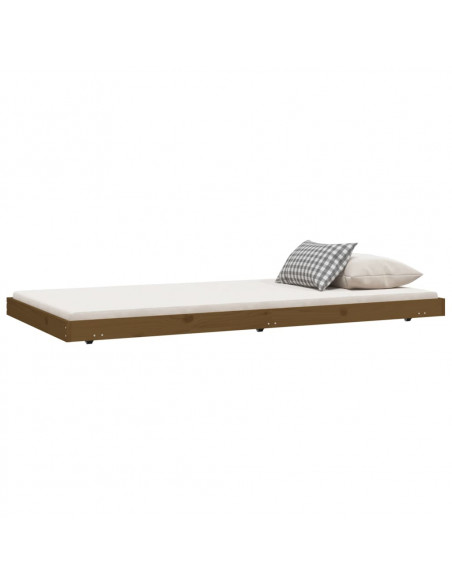 Giroletto Miele 80x200 cm in Legno Massello di Pino