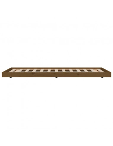 Giroletto Miele 80x200 cm in Legno Massello di Pino