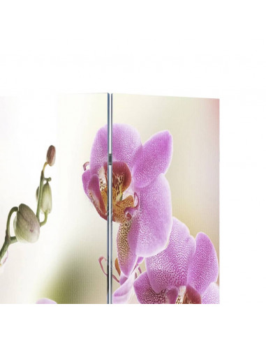 Paravento Pieghevole 217x170 cm con Stampa Fiore