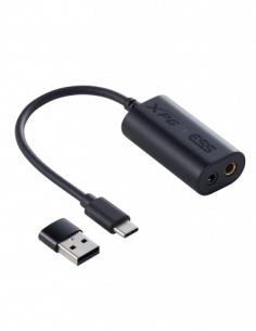 ADATA XPG CUFFIE PRECOG STUDIO USB BLACK 101dB+-3dB OMNIDIR MIC 20-2000FREQ