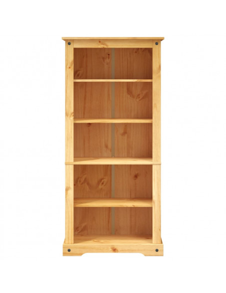 Libreria 5 Ripiani Pino Messicano Corona Range 81x40x170 cm