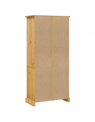 Libreria 5 Ripiani Pino Messicano Corona Range 81x40x170 cm