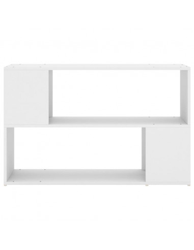 Libreria Bianca 100x24x63 cm in Legno Multistrato
