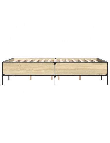 Giroletto Rovere Sonoma 120x200 cm in Legno Multistrato Metallo