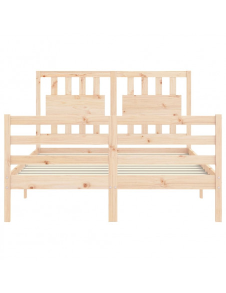 Giroletto con Testiera Small Double in Legno Massello