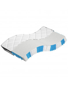 Materasso a Molle Insacchettate Medio Plus 90x200 cm 2