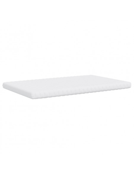 Materasso in Schiuma Bianco 140x200 cm 7 Zone Durezza 20 ILD