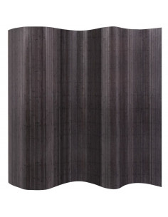 Divisorio per Stanza in Bambù Grigio 250x165 cm 2