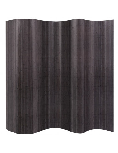 Divisorio per Stanza in Bambù Grigio 250x165 cm