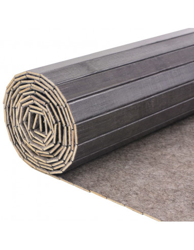 Divisorio per Stanza in Bambù Grigio 250x165 cm