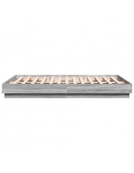 Giroletto Grigio Sonoma 150x200 cm in Legno Multistrato