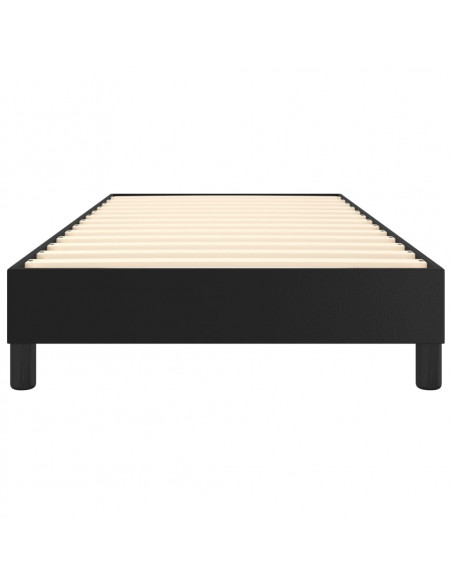 Giroletto Nero 90x190 cm in Similpelle
