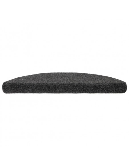 Tappetini per Scale 5 pz Antracite 56x17x3 cm Agugliati