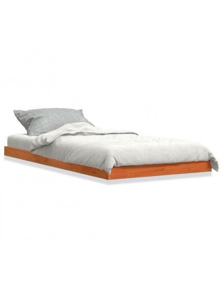Giroletto Marrone Cera 100x200 cm in Legno Massello di Pino