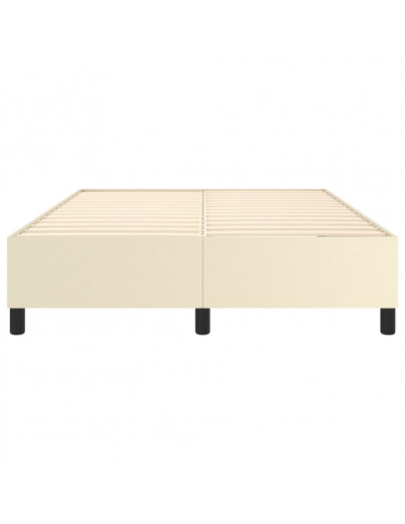 Giroletto a Molle Crema 140x200 cm in Similpelle