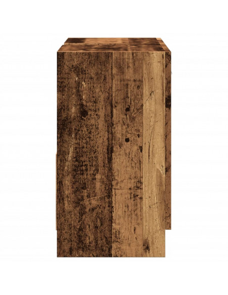 Mobile Sottolavabo Legno Vecchio 63x30x54 cm in Truciolato