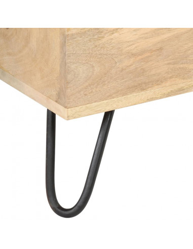 Baule 90x40x45 cm in Legno Massello di Mango