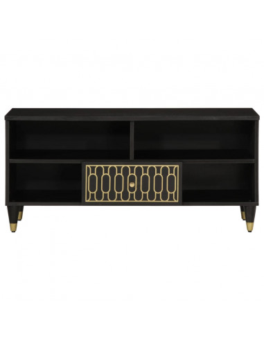 Mobile Porta TV 100x33x46 cm in Legno Massello di Mango