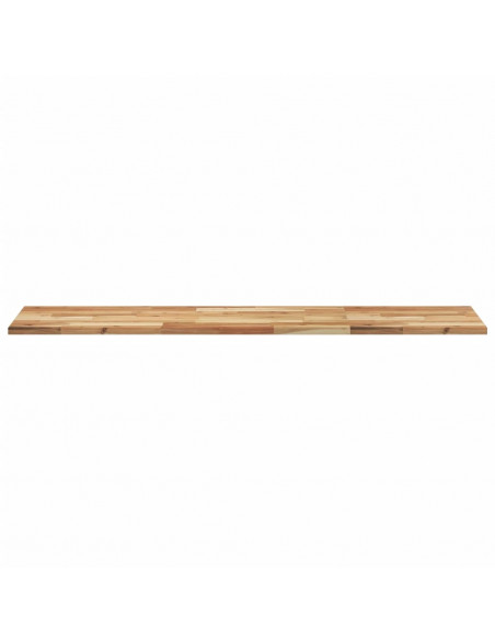 Mensole da Parete 3 pz 140x40x2 cm Legno Acacia Rifinito a Olio