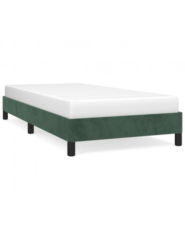 Giroletto Verde Scuro 80x200 cm in Velluto