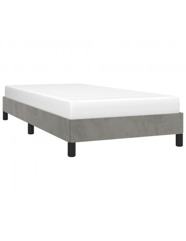 Giroletto Grigio Chiaro 80x200 cm in Velluto