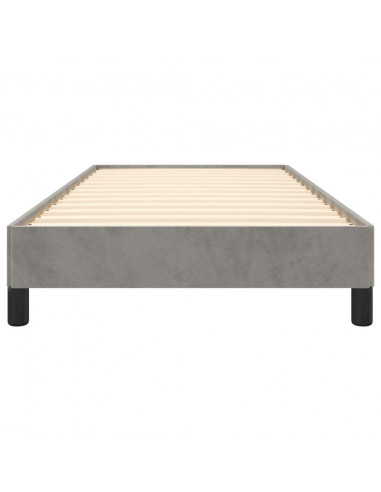 Giroletto Grigio Chiaro 80x200 cm in Velluto