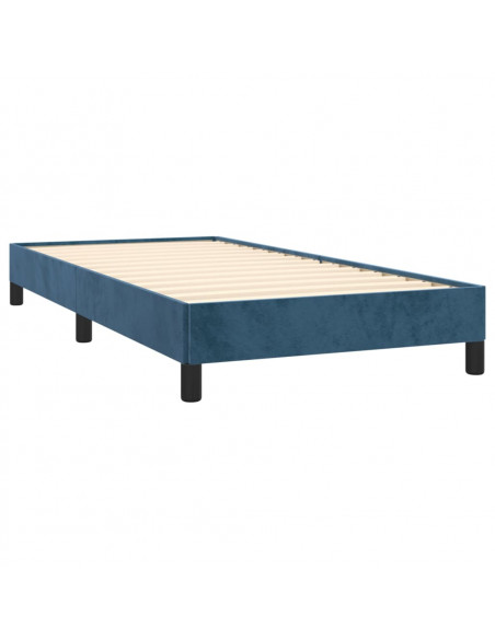 Giroletto Blu Scuro 80x200 cm in Velluto