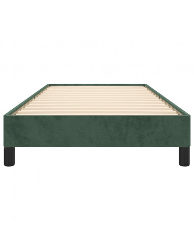 Giroletto Verde Scuro 90x190 cm in Velluto