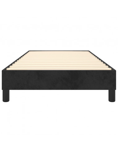 Giroletto Nero 80x200 cm in Velluto