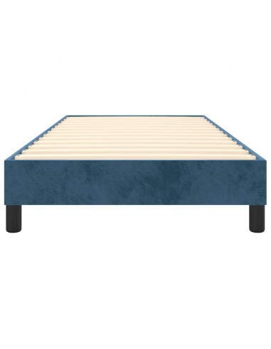 Giroletto Blu Scuro 90x190 cm in Velluto