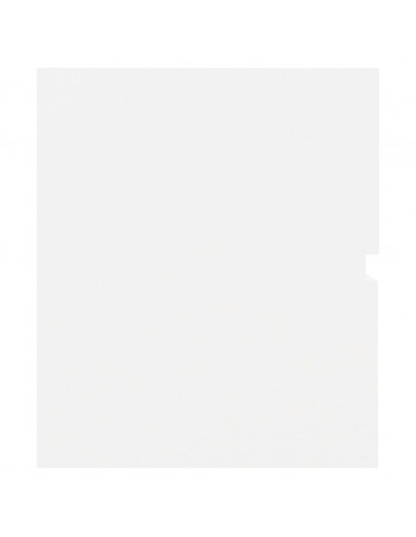 Mobile Lavabo Bianco 60x38,5x45 cm in Legno Multistrato