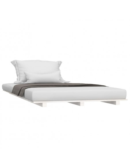 Giroletto Bianco 90x190 cm in Legno Massello di Pino